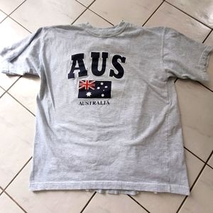 Vintage Australia Tourist T Shirt Heather Grey